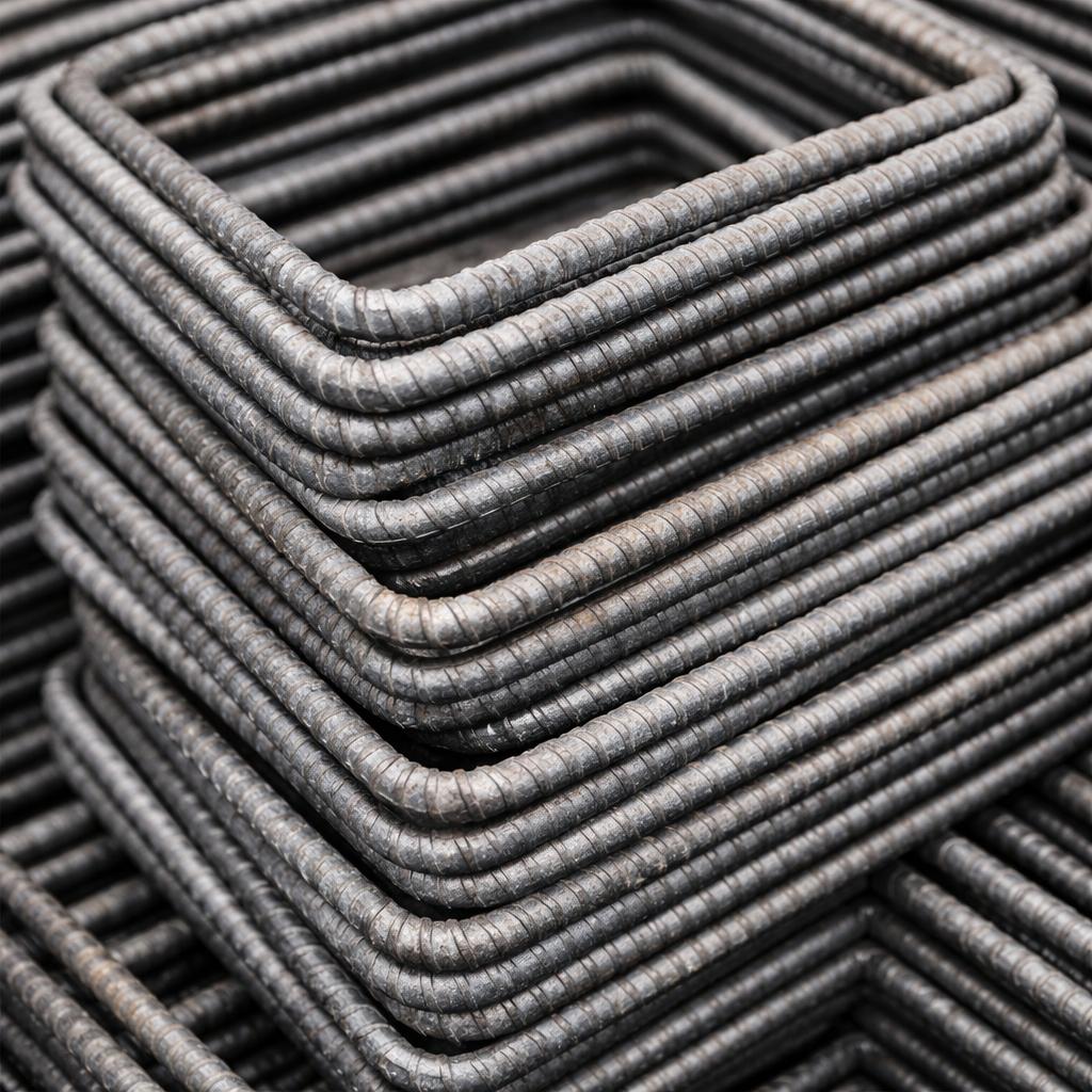 Close-up of bends and hooks
